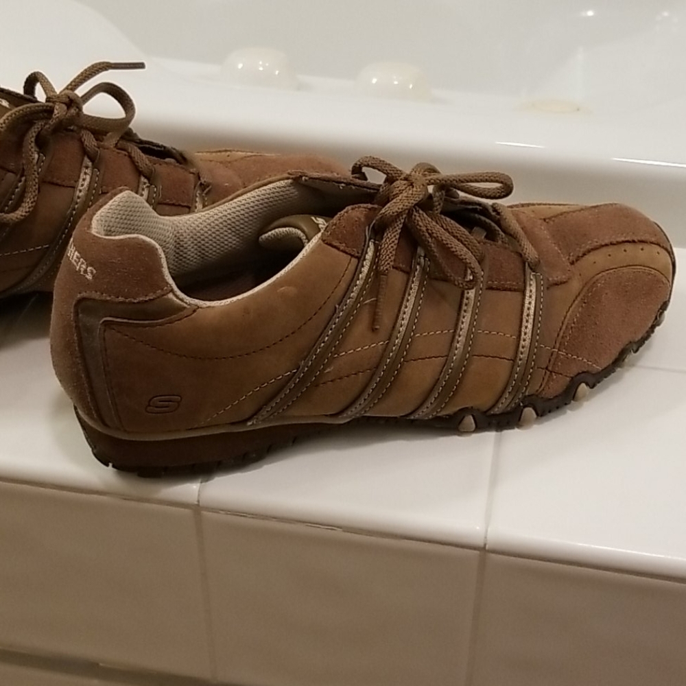Skechers shoes.